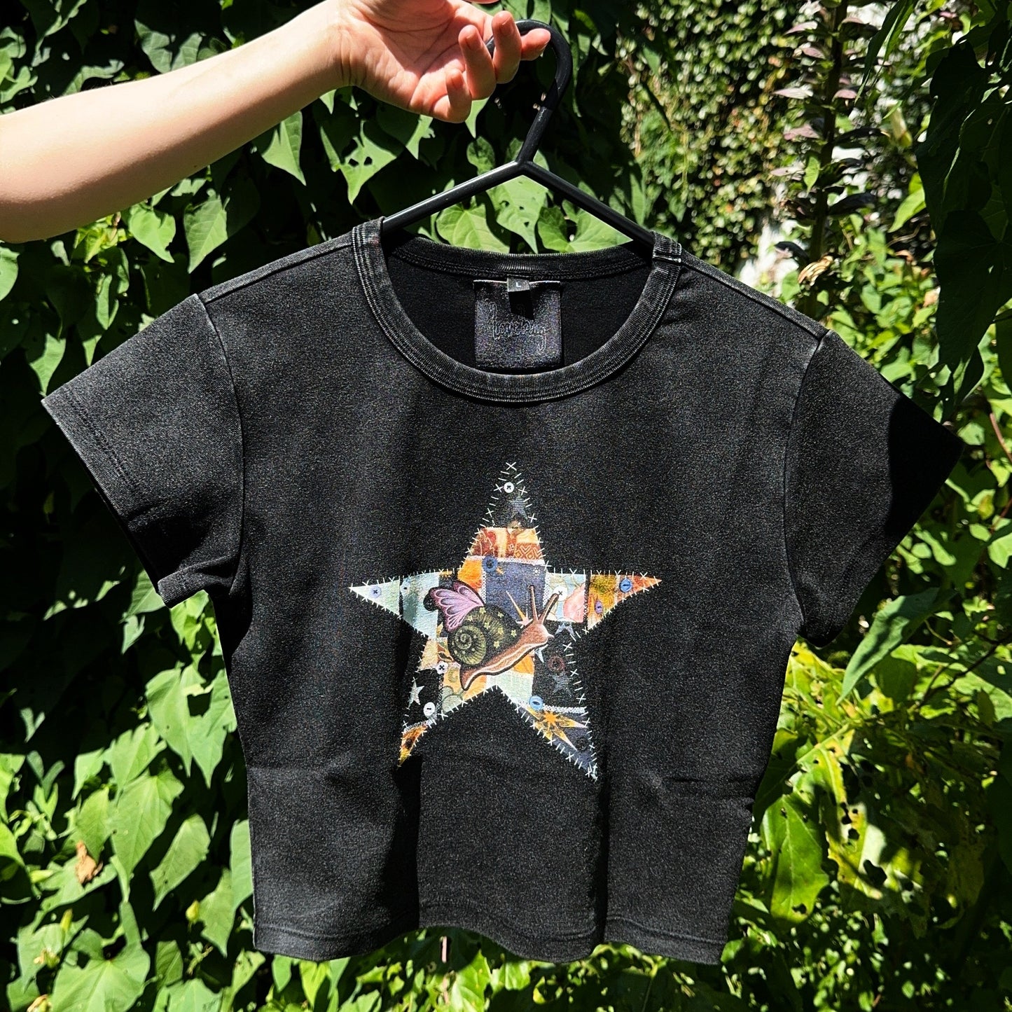 Snail Fae Baby Tee