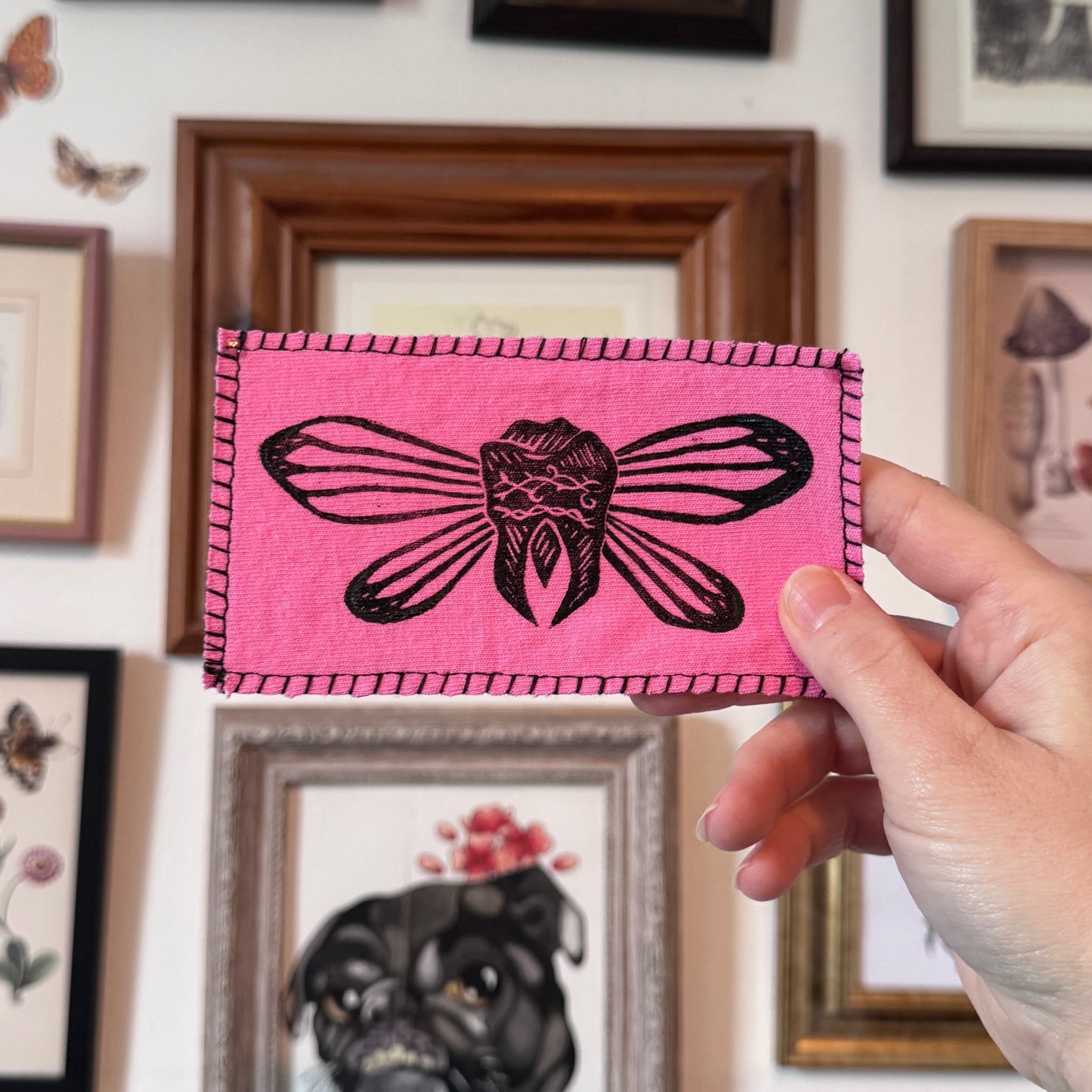 Tooth Fae Patch ~ Pink