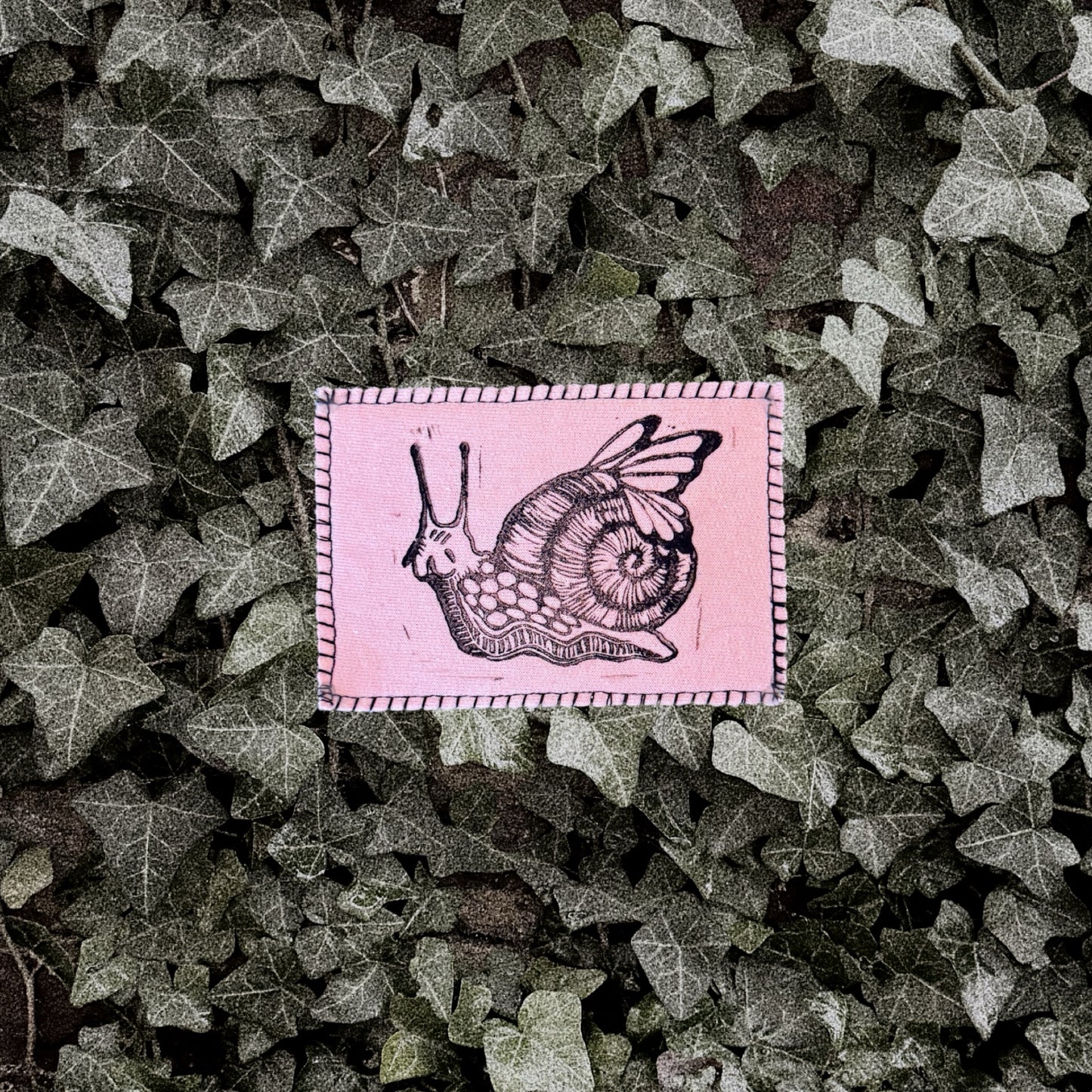 Snail Fae Patch (Pink)