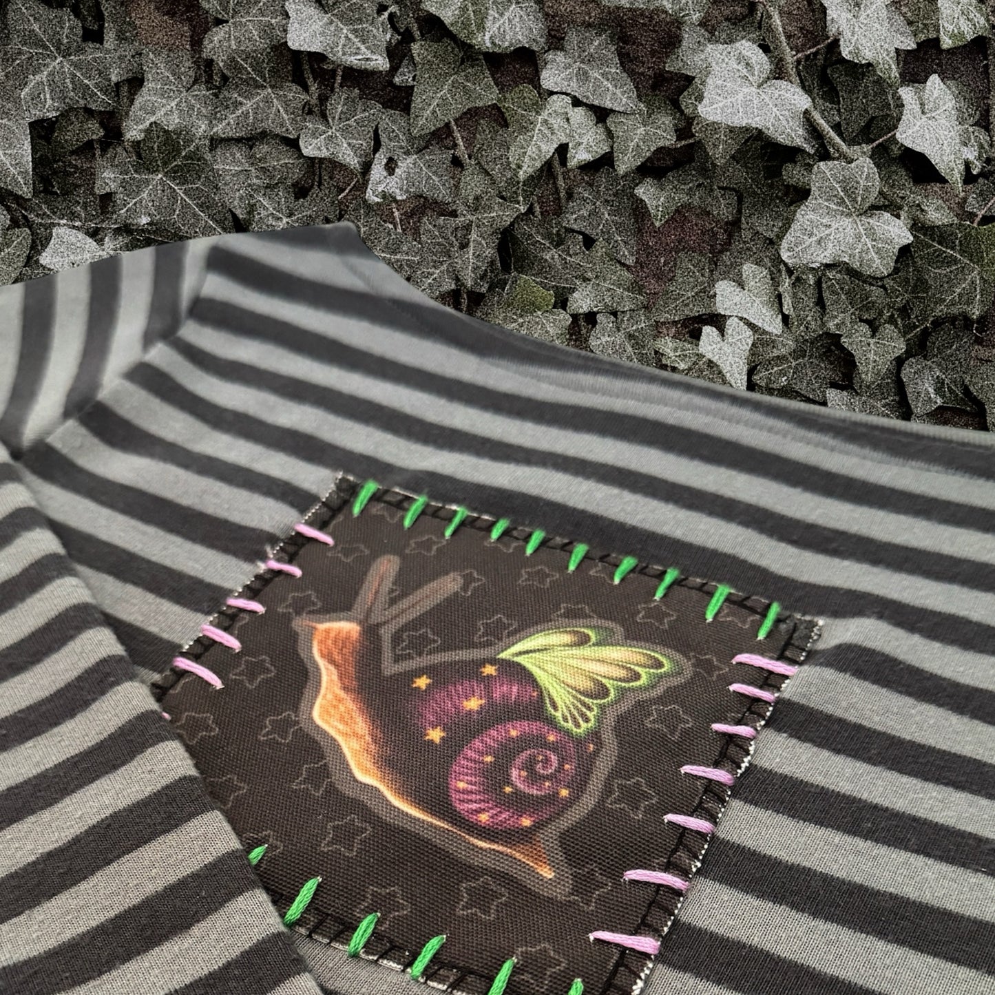Snail Fae Patchwork Top
