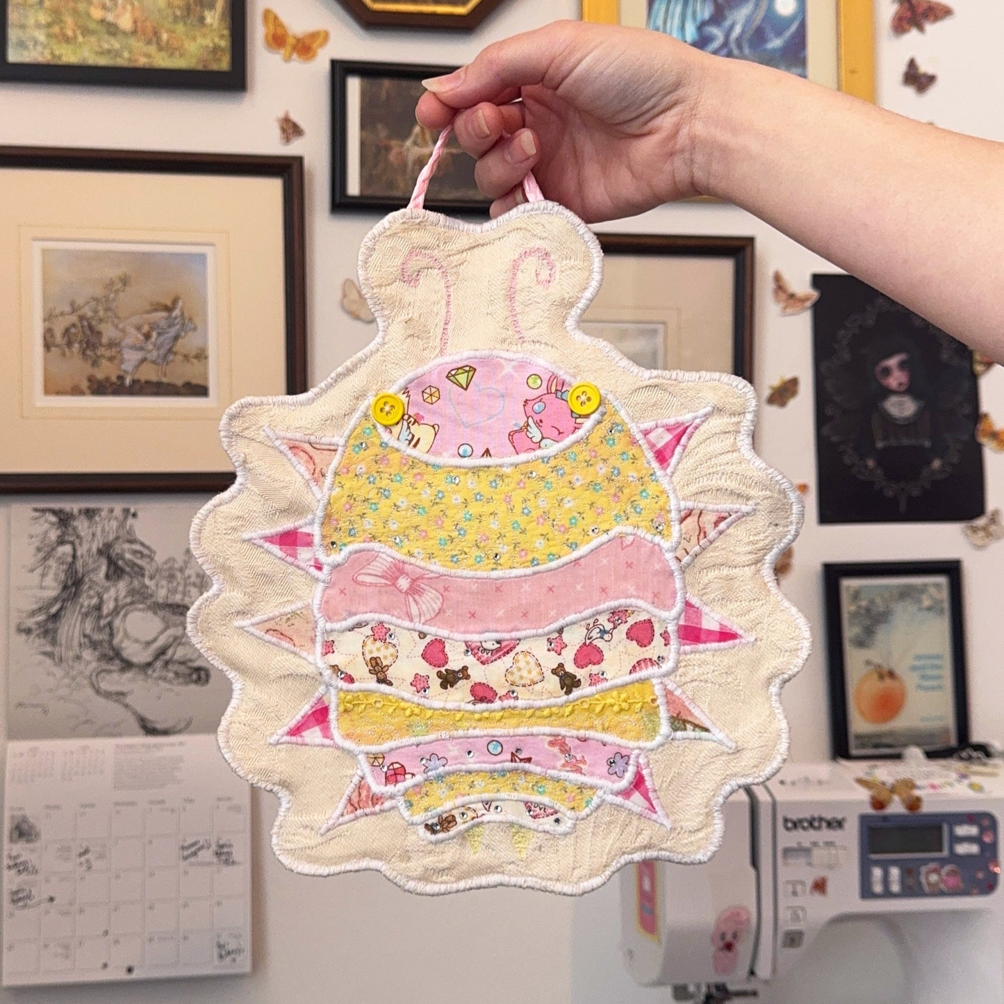 Pastel Roly Poly Wall Hanging