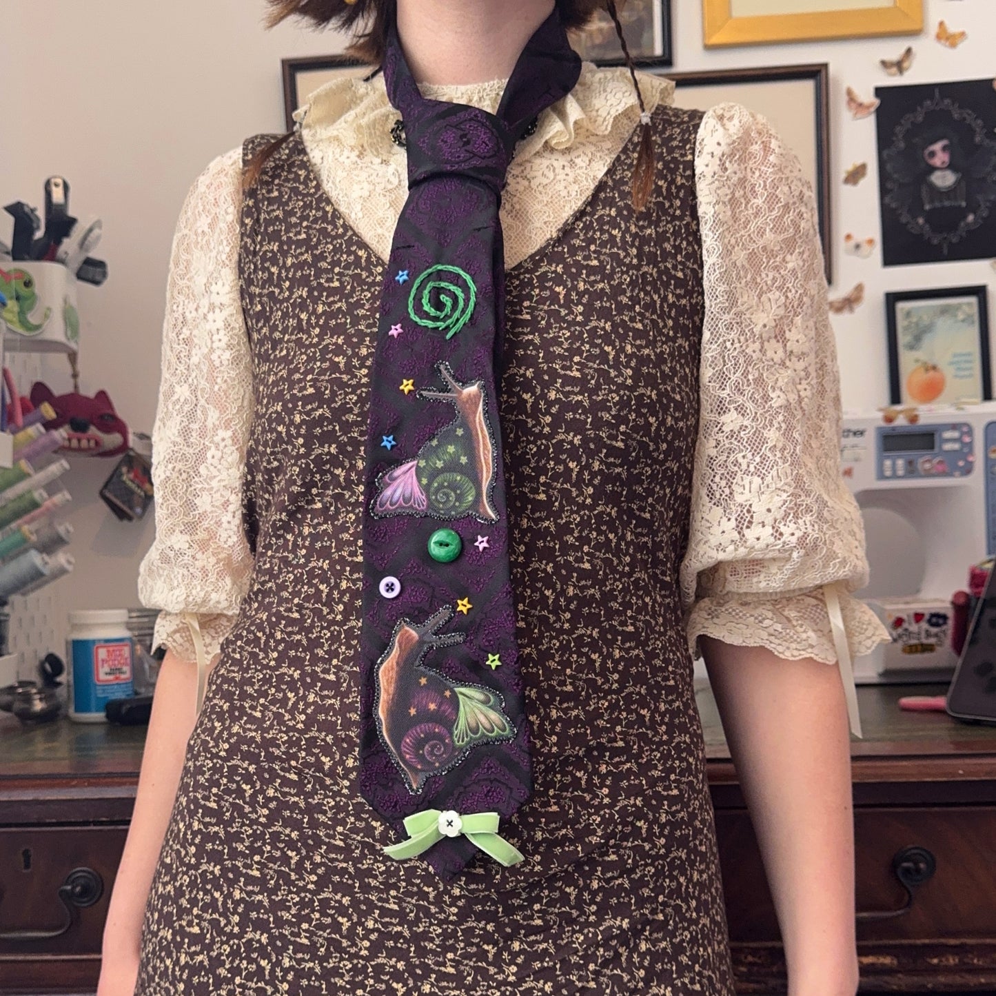 The Snail Soiree Tie