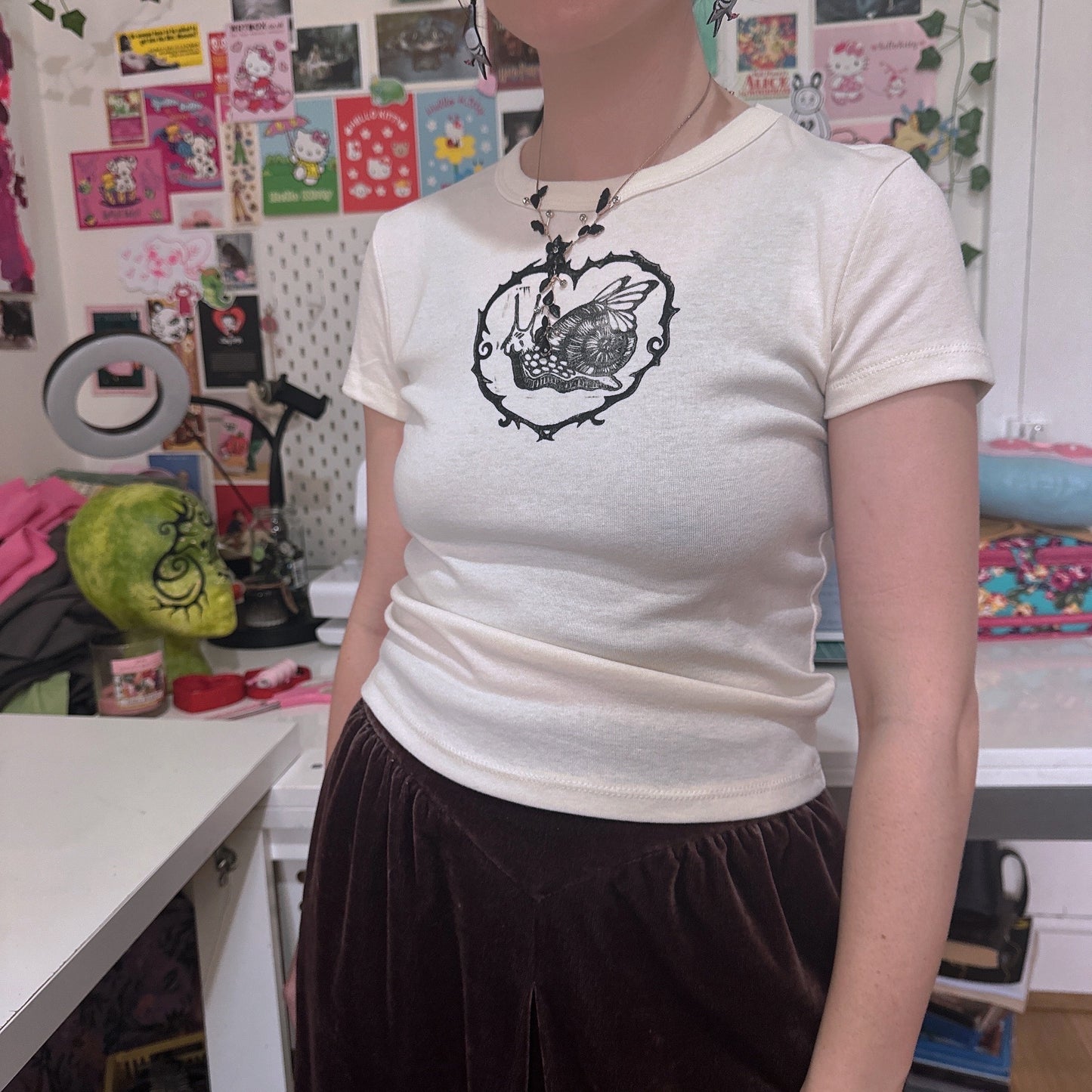 The Snail Fae Baby Tee