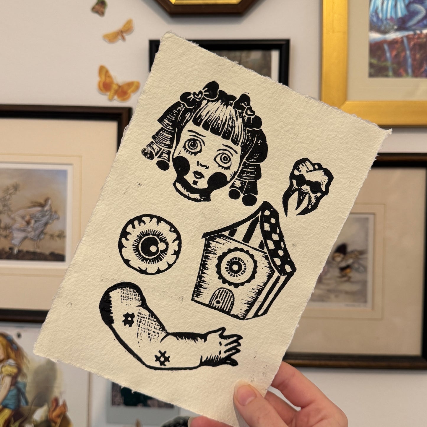 Doll Parts Print