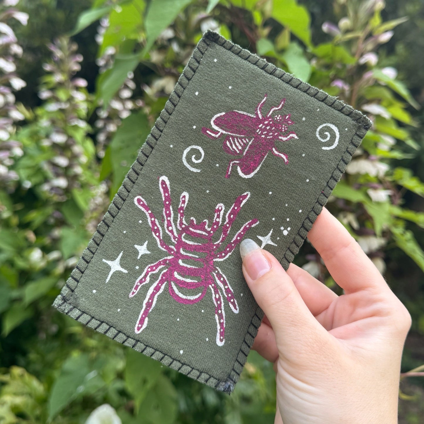 Green Spider & Fly Patch