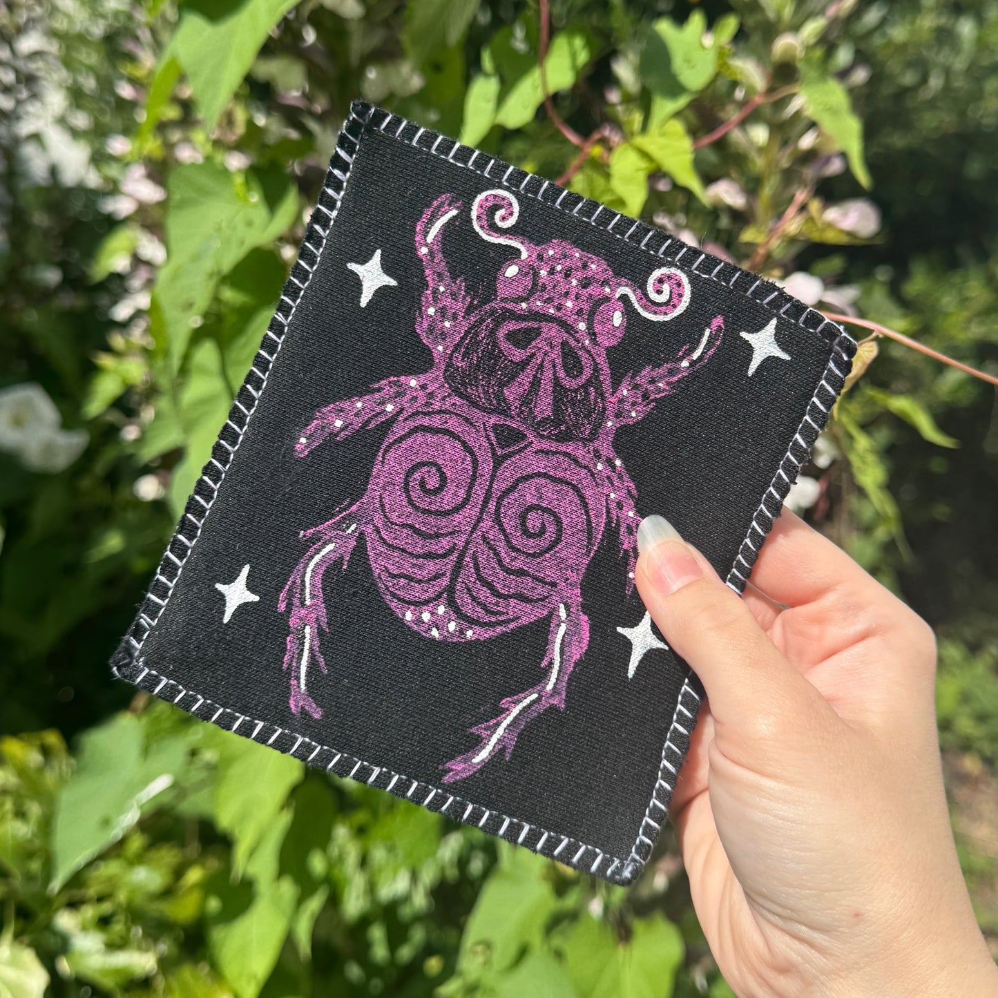 Black Beetle Buddy Patch