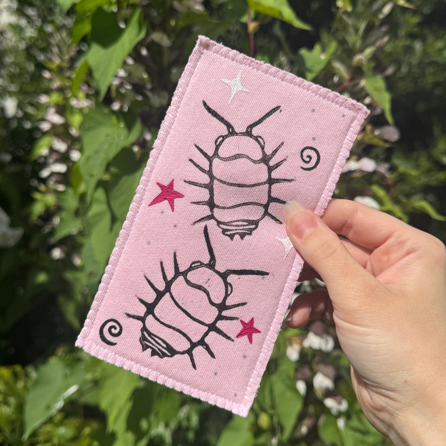 Pink Woodlice Patch