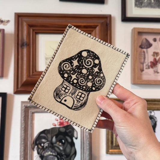 Fairy House Patch ~ Beige