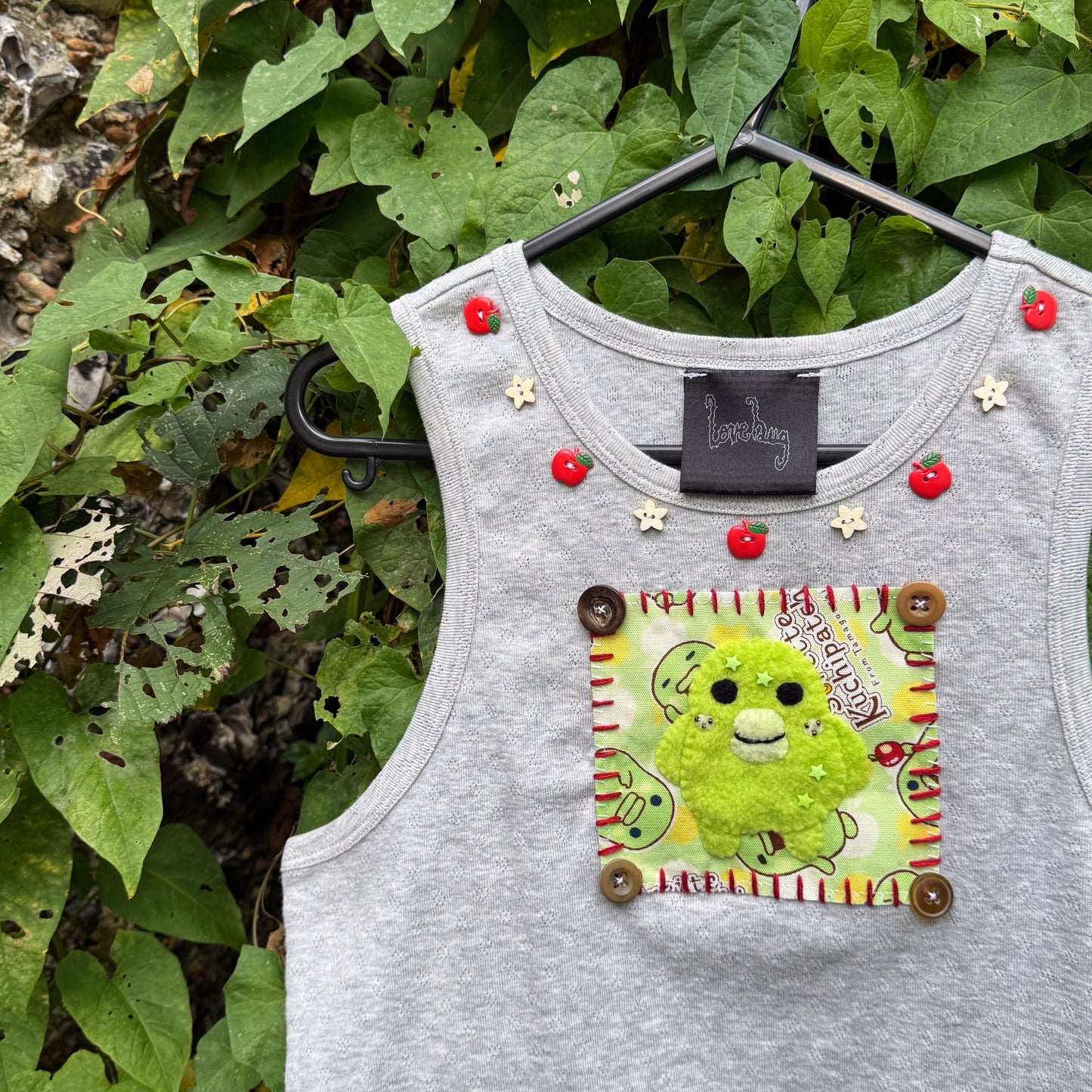 Kuchipatchi Patch Tank Top