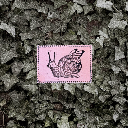 Snail Fae Patch (Pink)