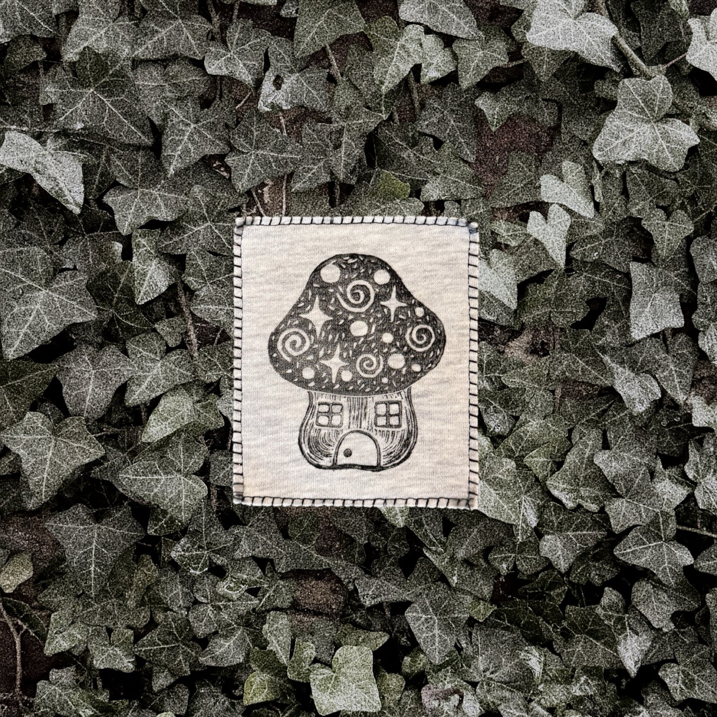 Fairy House Patch (Grey)