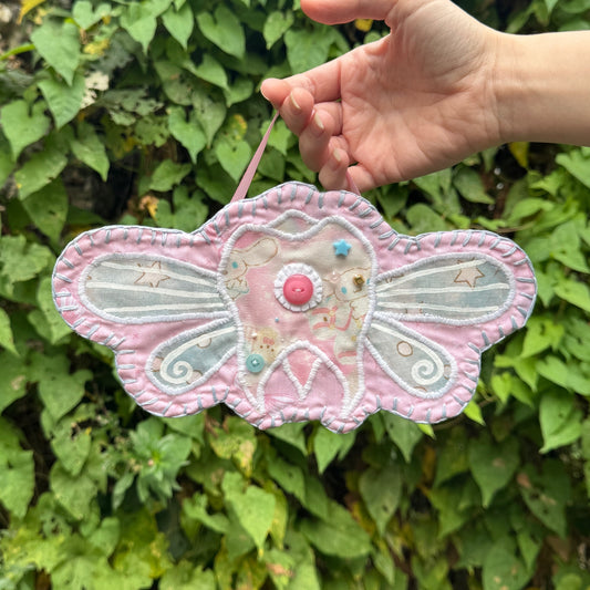 ‘Lil Pastel Fae Tooth Wall Hanging