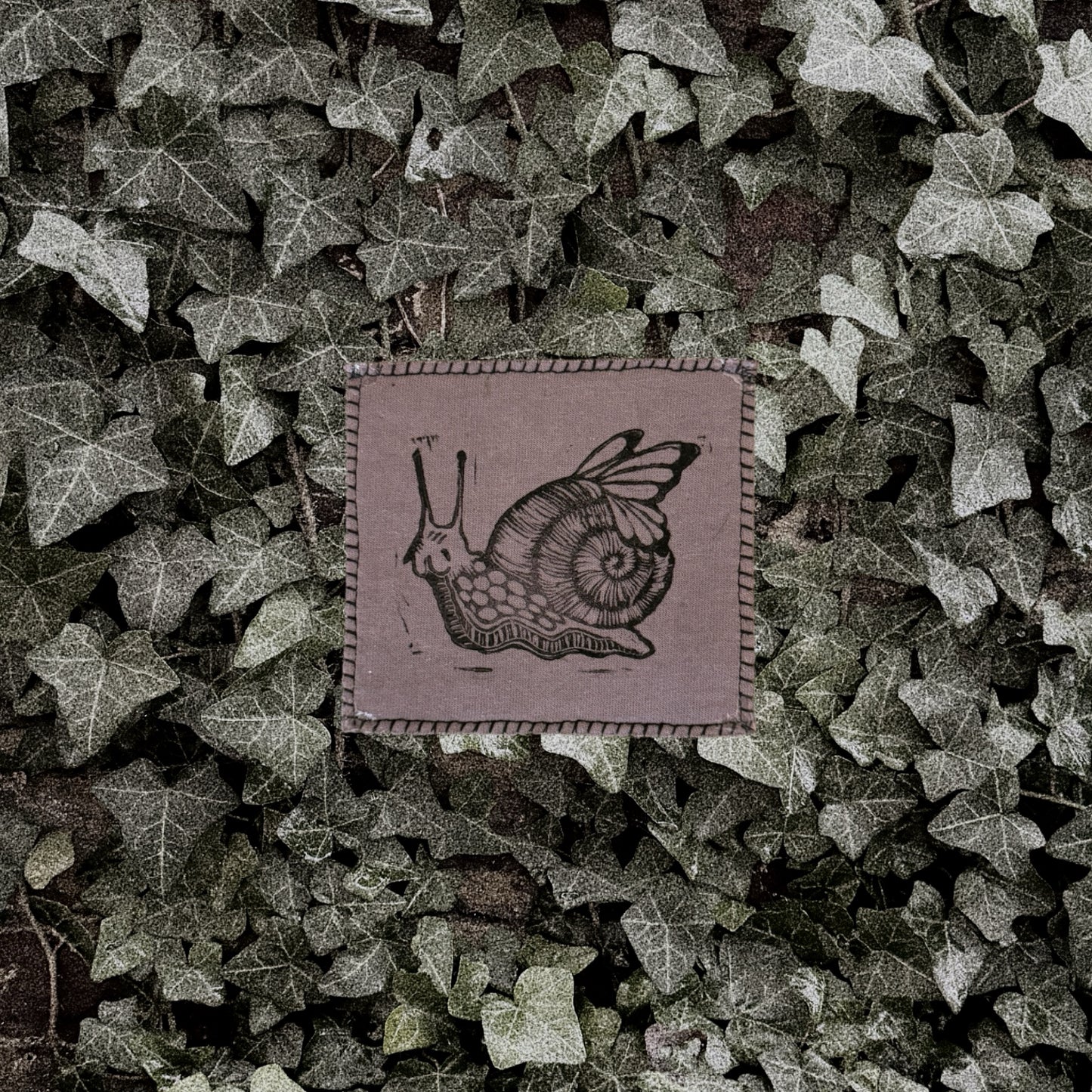 Snail Fae Patch (Grey)