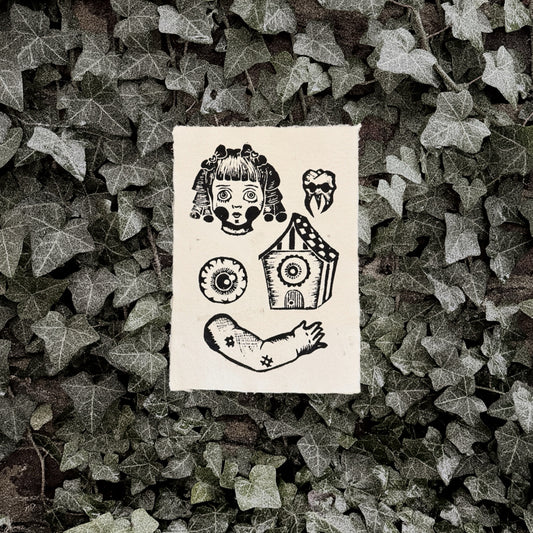 Doll Parts Print