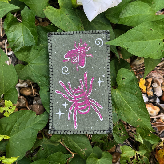 Green Spider & Fly Patch