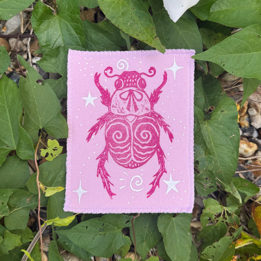 Pink Beetle Buddy Patch