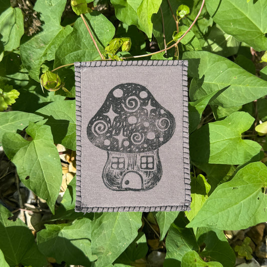 Grey Fairy House Patch